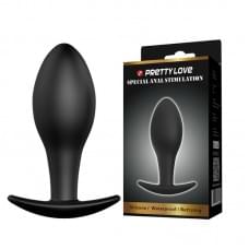Анальная пробка Pretty Love Round Anal Butt Plug Черная