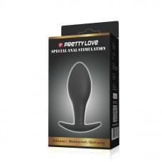 Анальная пробка Pretty Love Round Anal Butt Plug Черная