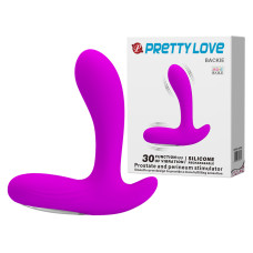 Массажер простаты Pretty Love Backie Prostate Stimulator Purple