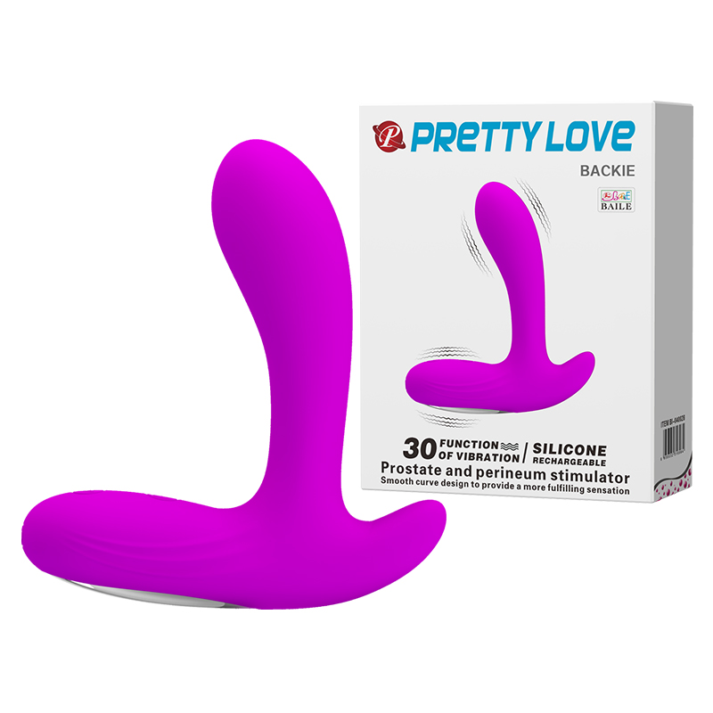 Массажер простаты Pretty Love Backie Prostate Stimulator Purple Массажер простаты Pretty Love Backie Prostate Stimulator Purple