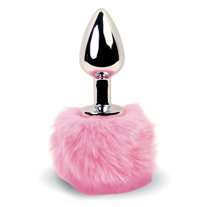Анальная пробка FeelzToys Bunny Tails Butt Plug Розовая Анальная пробка FeelzToys Bunny Tails Butt Plug Розовая