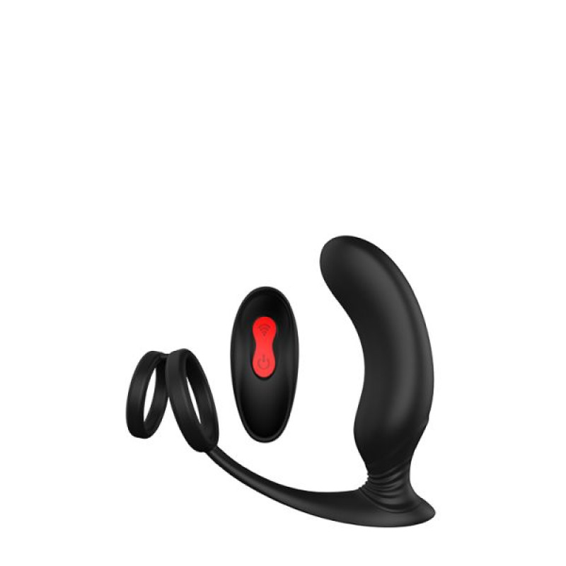 Стимулятор для простати Dreamtoys Cheeky Love Remote P-Pleaser Чорний Стимулятор для простати Dreamtoys Cheeky Love Remote P-Pleaser Чорний