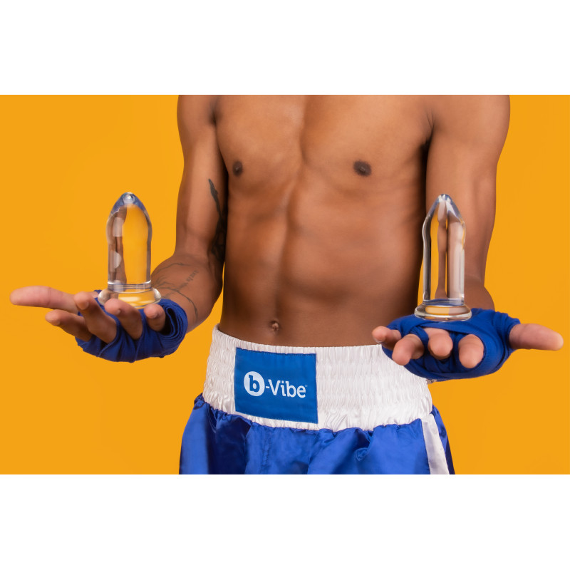 Набор стеклянных анальных расширителей B-Vibe ANAL DILATORS SET Набор стеклянных анальных расширителей B-Vibe ANAL DILATORS SET