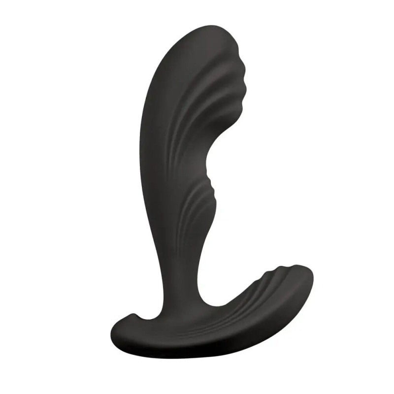 Вибромассажер простаты S Pleasures Premium Cozy, черный, с рельефной головкой, 10 режимов Вибромассажер простаты S Pleasures Premium Cozy, черный, с рельефной головкой, 10 режимов