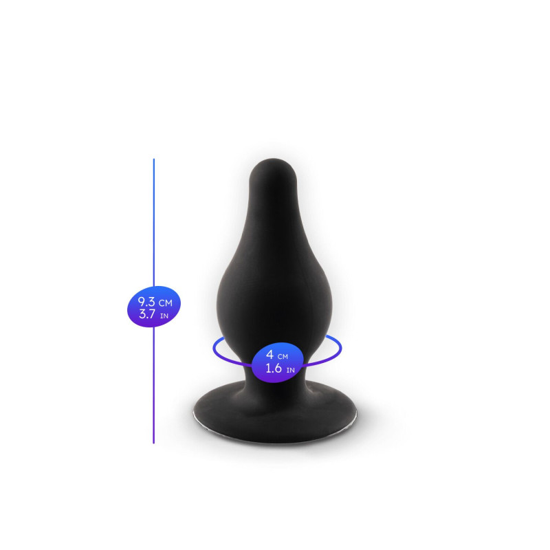 Анальна пробка SilexD (Model 2 size M), двошарова, силікон+Silexpan Анальна пробка SilexD (Model 2 size M), двошарова, силікон+Silexpan