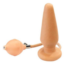 Анальна пробка-розширювач Seven Creations Buttplug Plus Pump 12х5,5 см