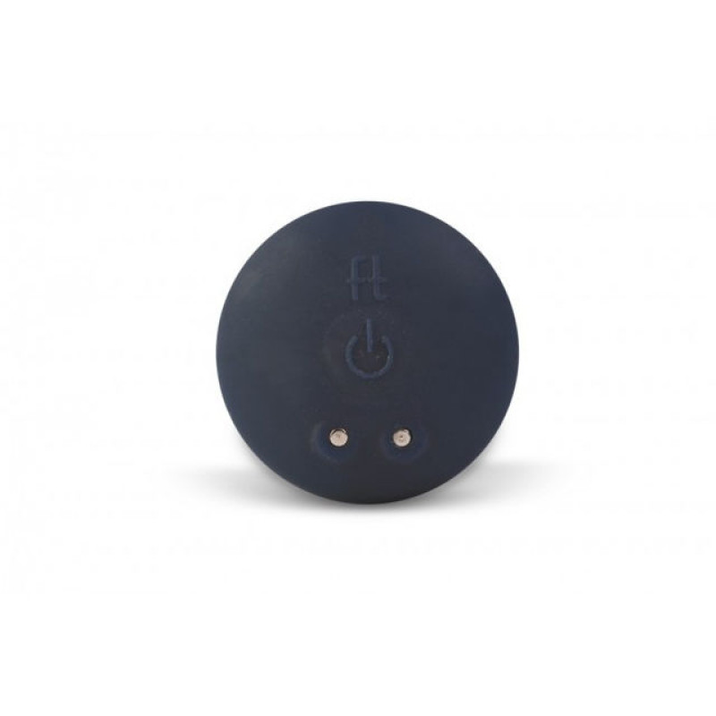 Маленька дизайнерська анальна пробка із вібрацією Fun Toys Gplug Синя