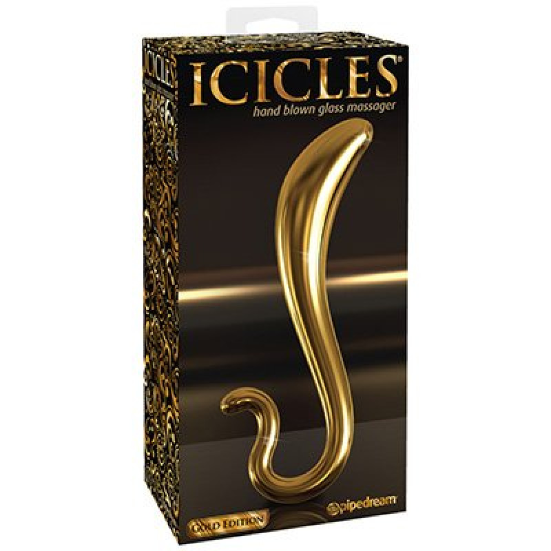 Массажер простаты Pipedream Icicles Gold Edition G02 Массажер простаты Pipedream Icicles Gold Edition G02