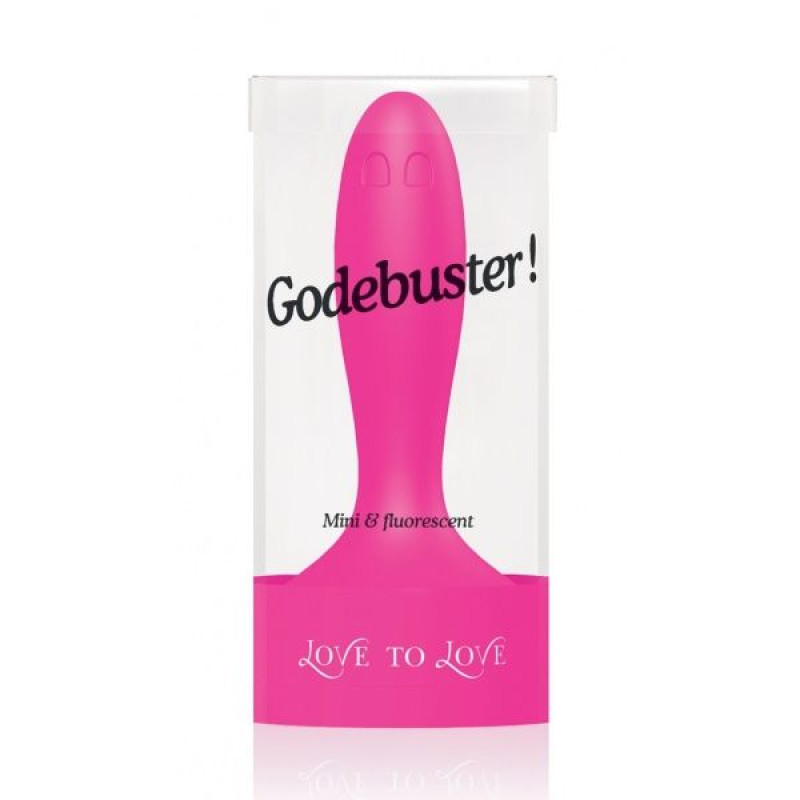 Анальная пробка Love To Love Godebuster Small Розовая Анальная пробка Love To Love Godebuster Small Розовая