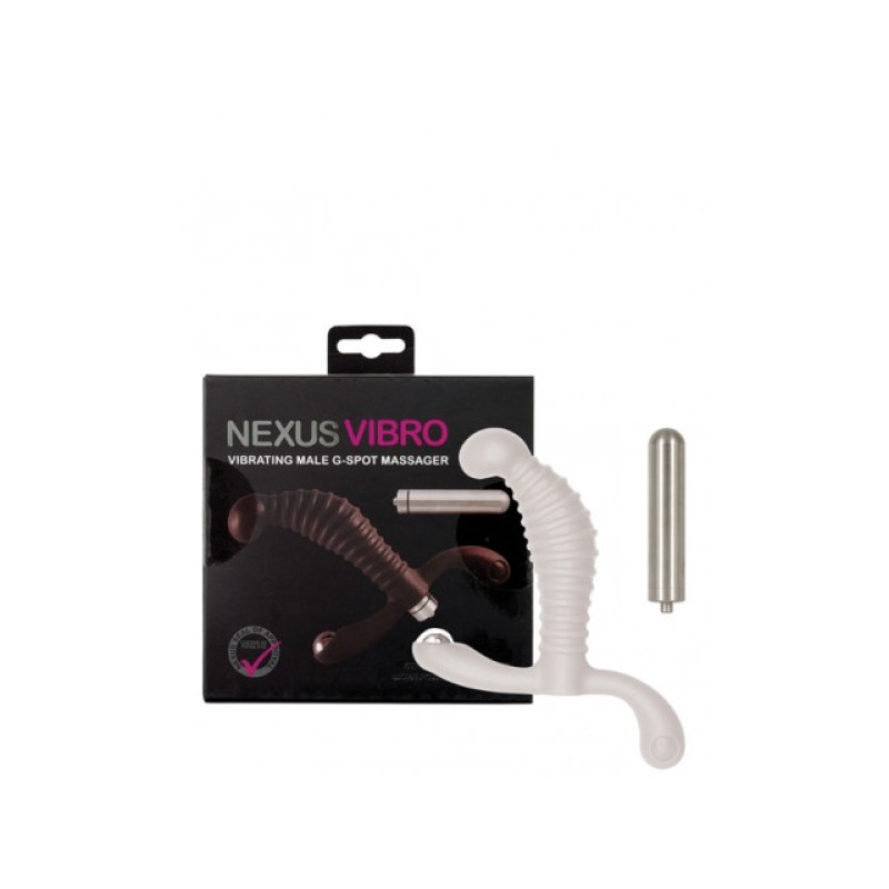 Масажер простати Nexus Vibro Білий Масажер простати Nexus Vibro Білий