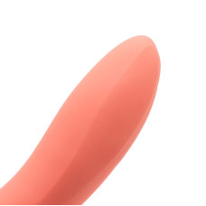 Анальний вібратор KisToy Klein Помаранчевий з надуючим кінчиком