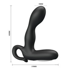 Массажер простаты Pretty Love Barrack Prostate Stimulator Black