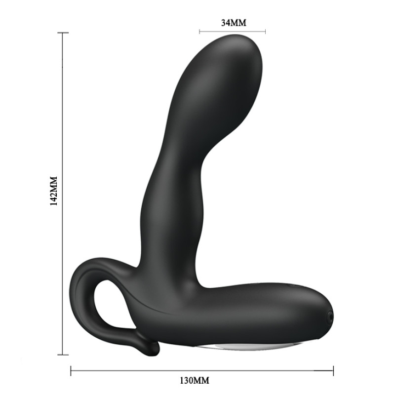 Массажер простаты Pretty Love Barrack Prostate Stimulator Black Массажер простаты Pretty Love Barrack Prostate Stimulator Black
