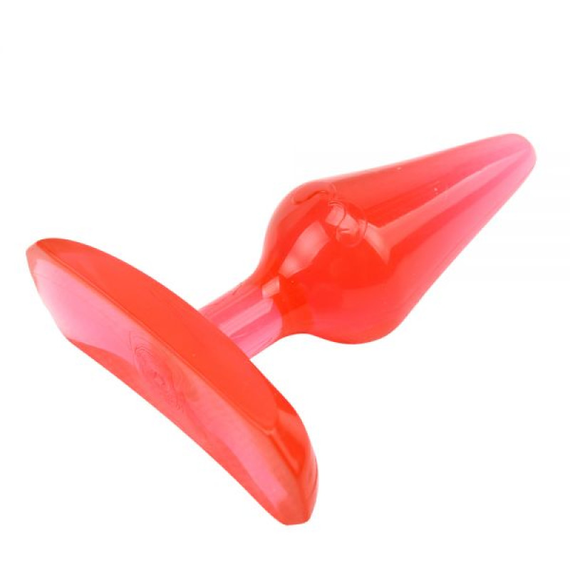 Анальная пробка Chisa Basic Training Gun Drops Красная Анальная пробка Chisa Basic Training Gun Drops Красная