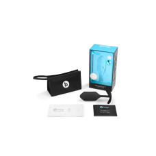 Анальная пробка со смещенным центром тяжести B-Vibe Snug Plug 3 черная M