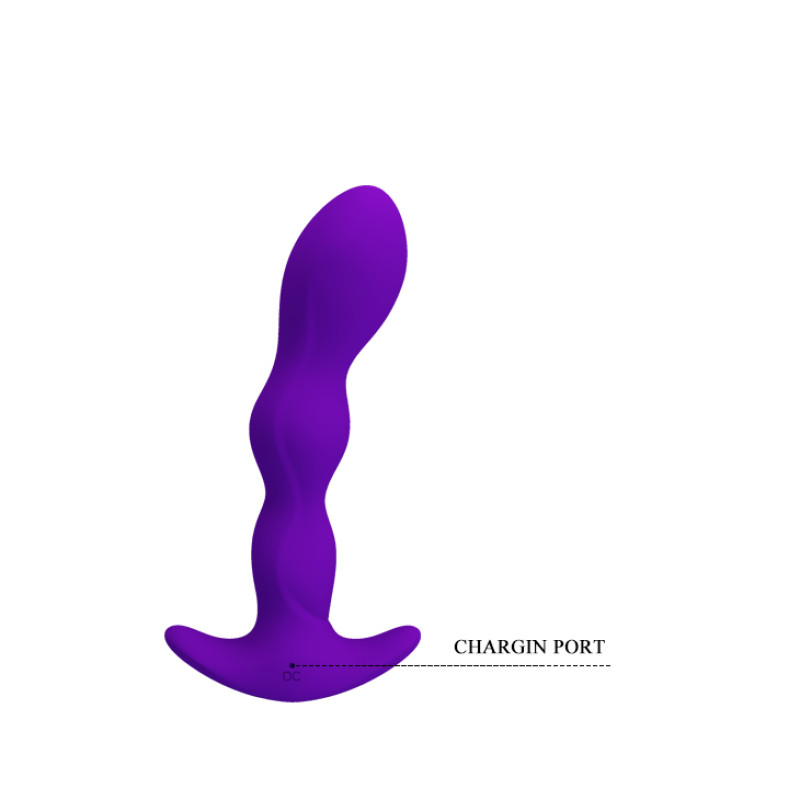 Анальная пробка Pretty Love Yale Anal Plug Purple Анальная пробка Pretty Love Yale Anal Plug Purple