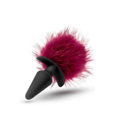 Анальна пробка Blush З Помпоном Pom Plugs Червона