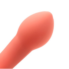 Анальний вібратор KisToy Klein Помаранчевий з надуючим кінчиком