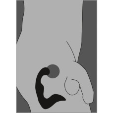 Массажер простаты Rebel Prostate Plug recharge Черный