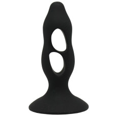 Стимулятор простати LyBaile Silicone Butt Plug tension Exerciser Чорний LK0203