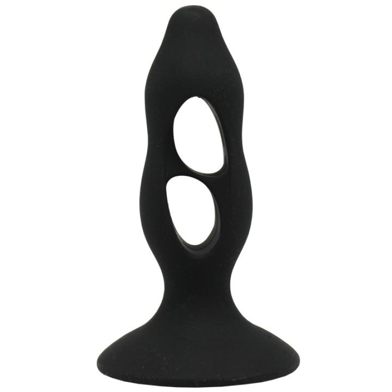 Стимулятор простати LyBaile Silicone Butt Plug tension Exerciser Чорний LK0203 Стимулятор простати LyBaile Silicone Butt Plug tension Exerciser Чорний LK0203