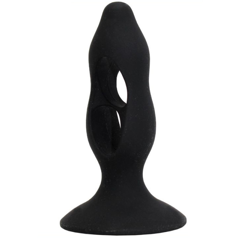 Стимулятор простати LyBaile Silicone Butt Plug tension Exerciser Чорний LK0203 Стимулятор простати LyBaile Silicone Butt Plug tension Exerciser Чорний LK0203