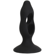 Стимулятор простати LyBaile Silicone Butt Plug tension Exerciser Чорний LK0203