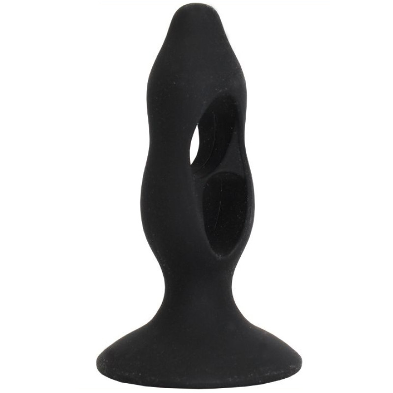 Стимулятор простати LyBaile Silicone Butt Plug tension Exerciser Чорний LK0203 Стимулятор простати LyBaile Silicone Butt Plug tension Exerciser Чорний LK0203