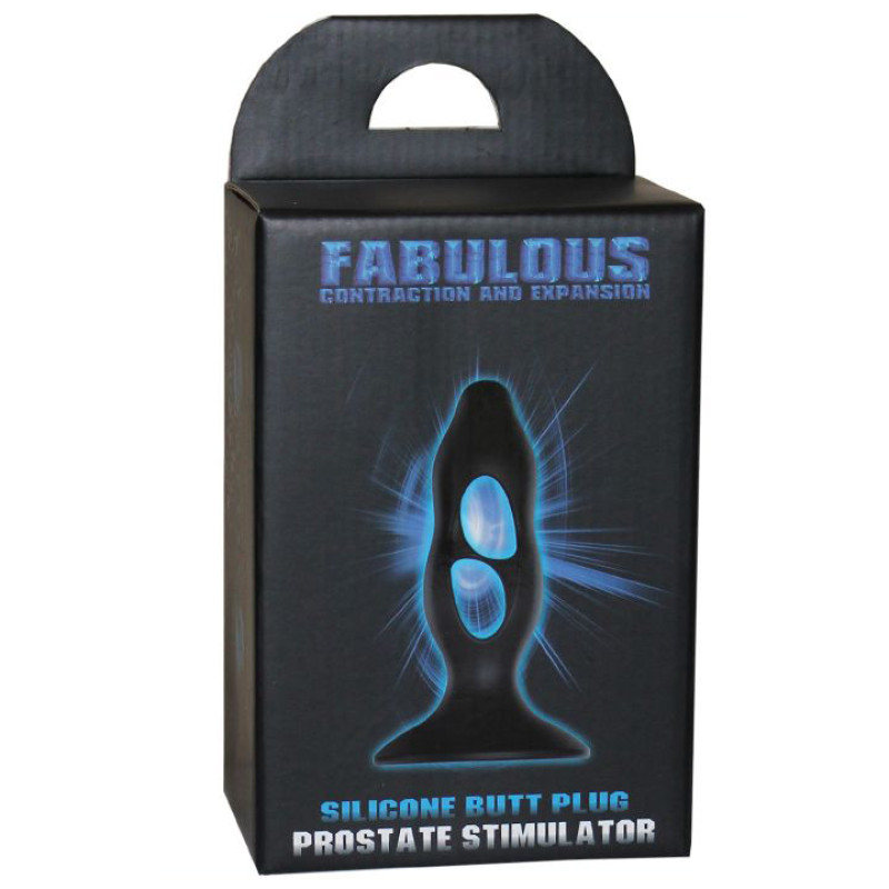 Стимулятор простати LyBaile Silicone Butt Plug tension Exerciser Чорний LK0203 Стимулятор простати LyBaile Silicone Butt Plug tension Exerciser Чорний LK0203