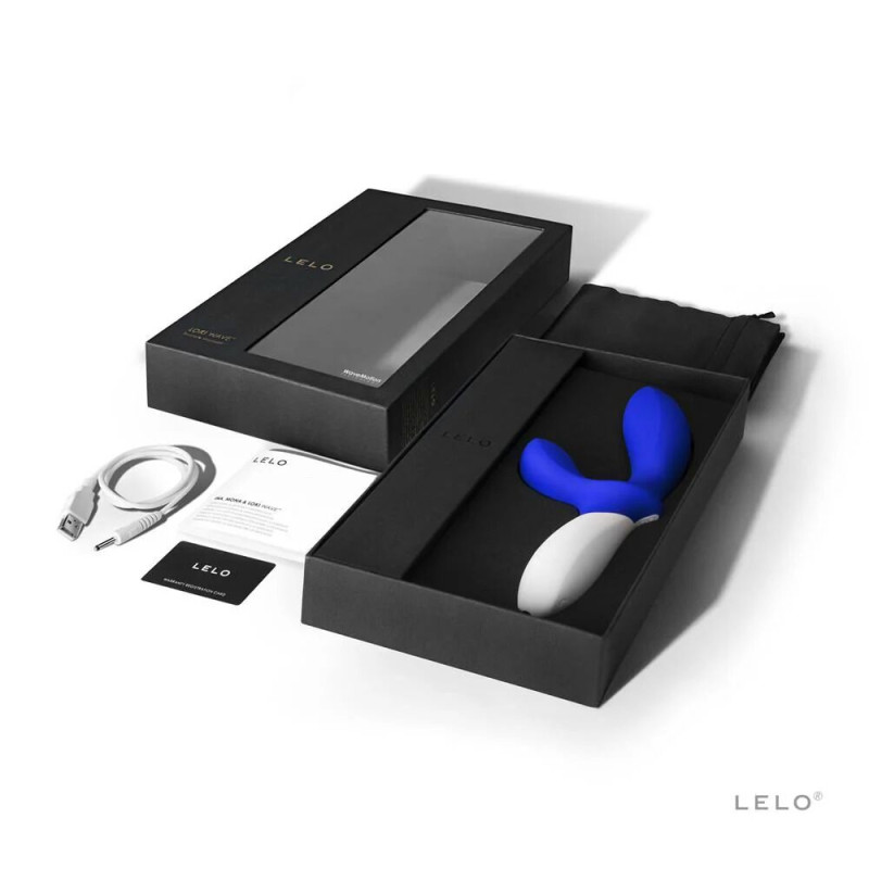 Массажер простаты LELO Loki Wave Federal Blue, 2 мотора, манящее движение + стимуляция промежности Массажер простаты LELO Loki Wave Federal Blue, 2 мотора, манящее движение + стимуляция промежности