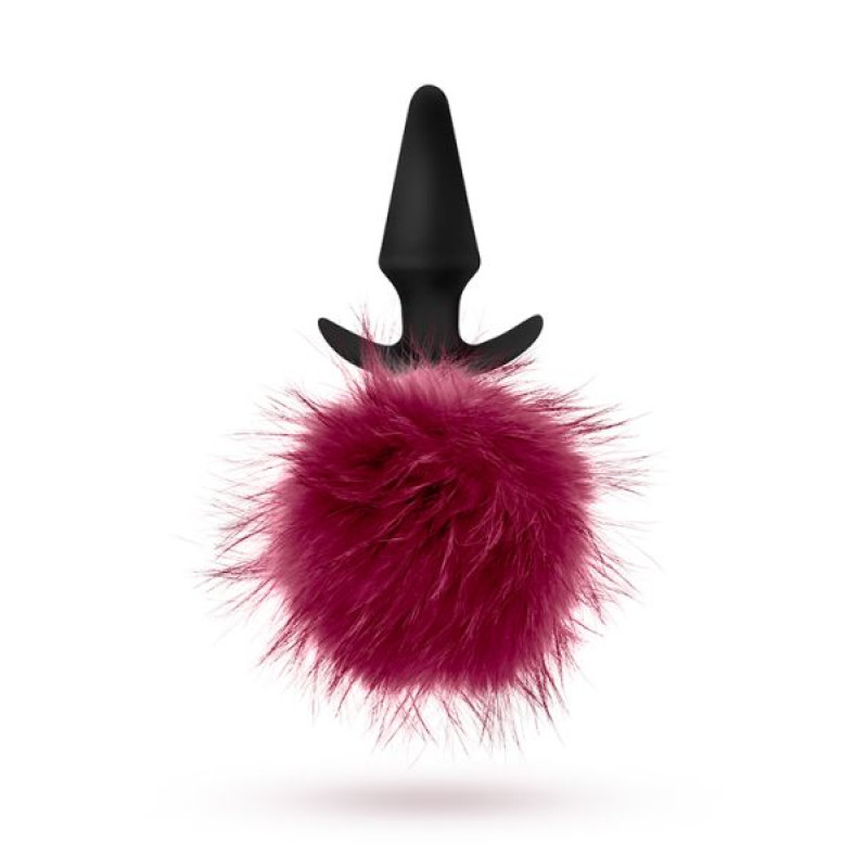 Анальная пробка Blush С Помпоном Pom Plugs Красная Анальная пробка Blush С Помпоном Pom Plugs Красная