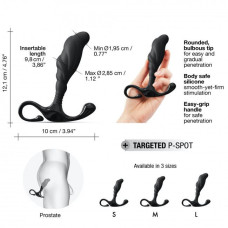 Ручной эргономичный массажер простаты Marc Dorcel Expert P size L