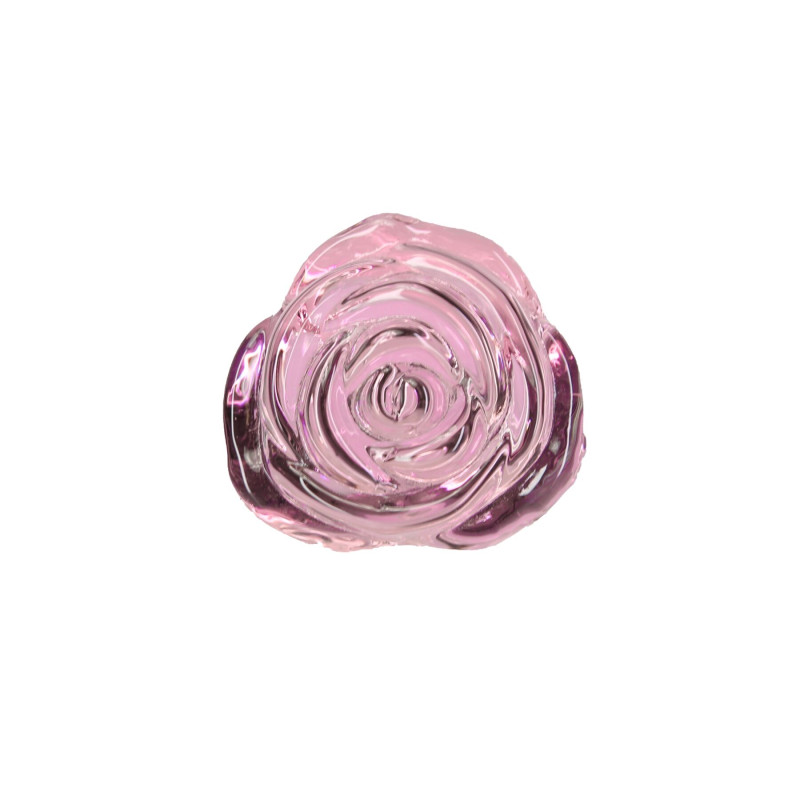 Скляна анальна пробка Pillow Talk Rosy Luxurious Glass Anal Plug, ⌀3,3 см, віброкуля в подарунок Скляна анальна пробка Pillow Talk Rosy Luxurious Glass Anal Plug, ⌀3,3 см, віброкуля в подарунок