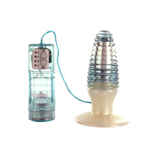 Вібро-втулка Seven Creations Vibr-large Swirl Buttplug