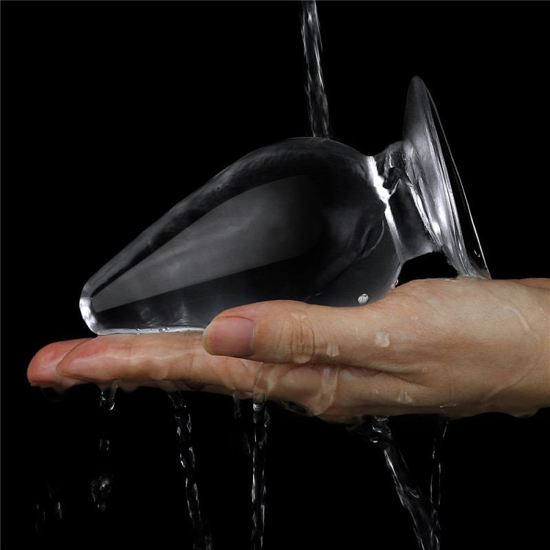 Анальная пробка LoveToy Flawless Clear Anal Plug 4.5" Clear Анальная пробка LoveToy Flawless Clear Anal Plug 4.5" Clear