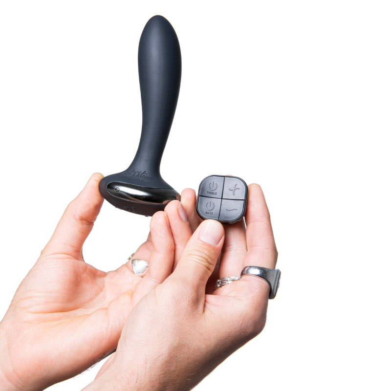 Анальна вібропробка Hot Octopuss PleX with flex, Treble and Bass Technology, 2 мотори, пульт ДК Анальна вібропробка Hot Octopuss PleX with flex, Treble and Bass Technology, 2 мотори, пульт ДК