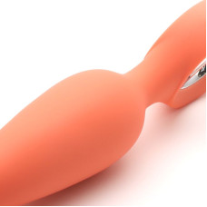 Анальная вибропробка KisToy Orville Оранжевая