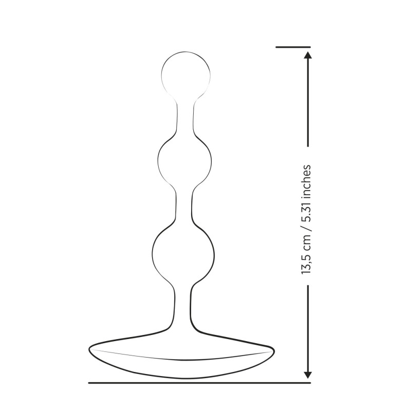 Анальные бусы Romp Amp Dark Purple, силикон, макс. диаметр 2,6 см Анальные бусы Romp Amp Dark Purple, силикон, макс. диаметр 2,6 см