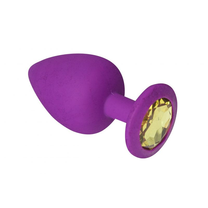 Анальна пробка sLash Silicone Beryl M Фіолетова Анальна пробка sLash Silicone Beryl M Фіолетова