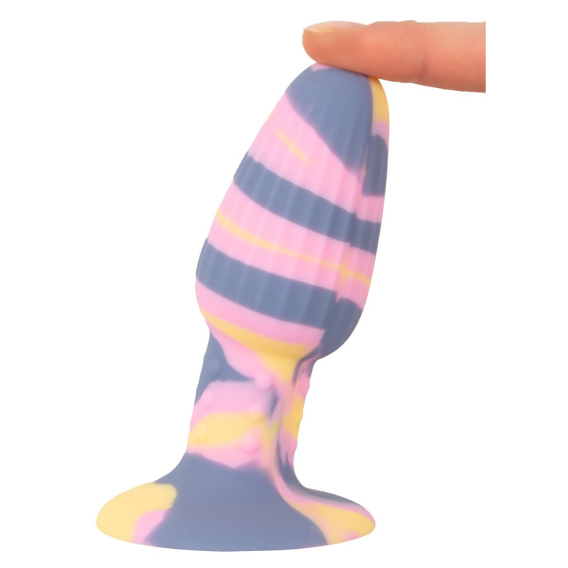 Анальная пробка You2Toys Coloгful Joy Triple Colour Butt Plug Анальная пробка You2Toys Coloгful Joy Triple Colour Butt Plug