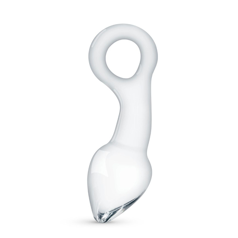 Стеклянный стимулятор простаты Gildo Glass Prostate Plug No. 13 Стеклянный стимулятор простаты Gildo Glass Prostate Plug No. 13