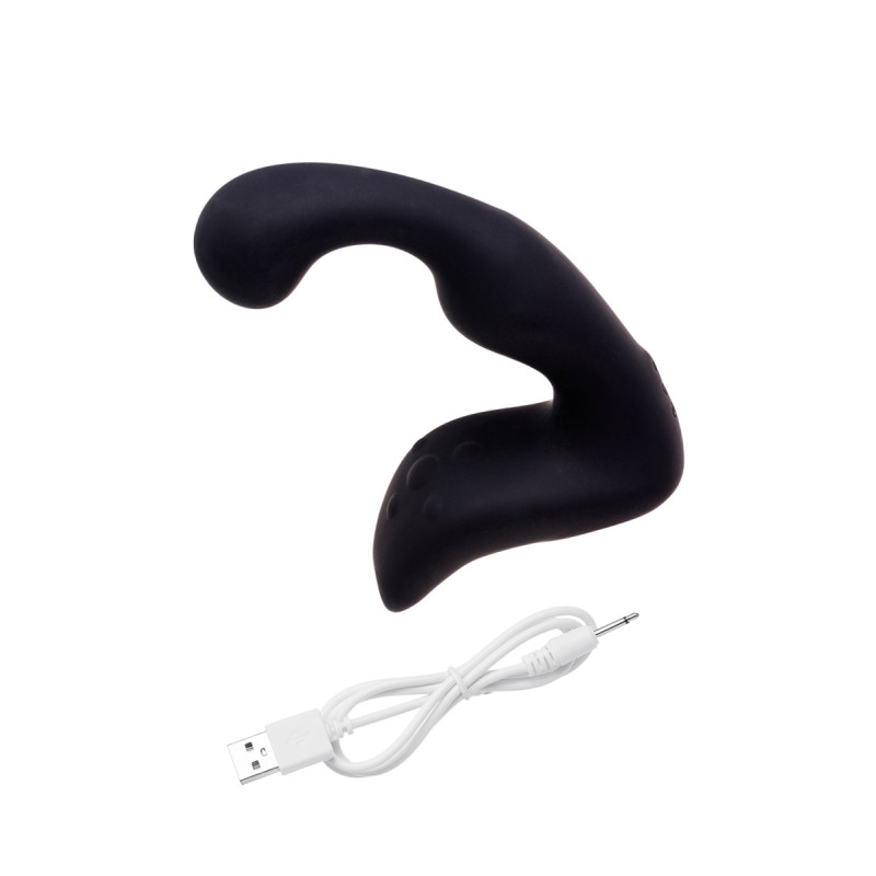 Стимулятор простати Toyfa Erotist Fifth 14,1 см Чорний Стимулятор простати Toyfa Erotist Fifth 14,1 см Чорний