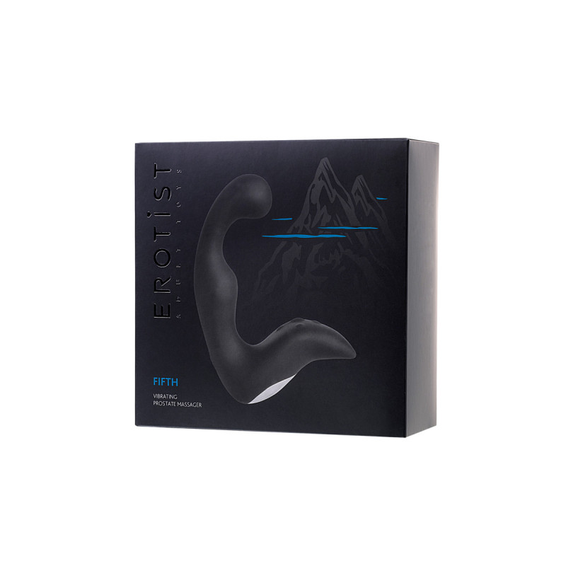 Стимулятор простати Toyfa Erotist Fifth 14,1 см Чорний
