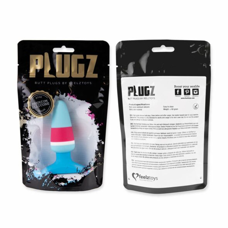 Анальна пробка FeelzToys Plugz Butt Plug Colors Nr. 1