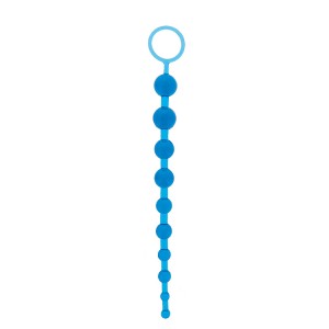 Анальная цепочка NMC Oriental Jelly Butt Beads Голубая