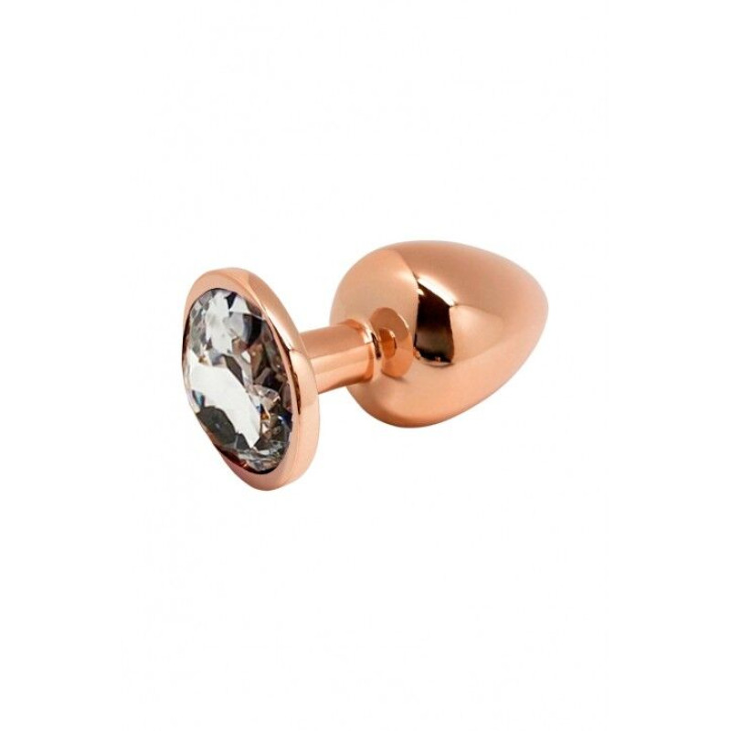 Металева анальна пробка Wooomy Tralalo Rose Gold Metal Plug Size M, діаметр 3,4 см, довжина 8 см Металева анальна пробка Wooomy Tralalo Rose Gold Metal Plug Size M, діаметр 3,4 см, довжина 8 см