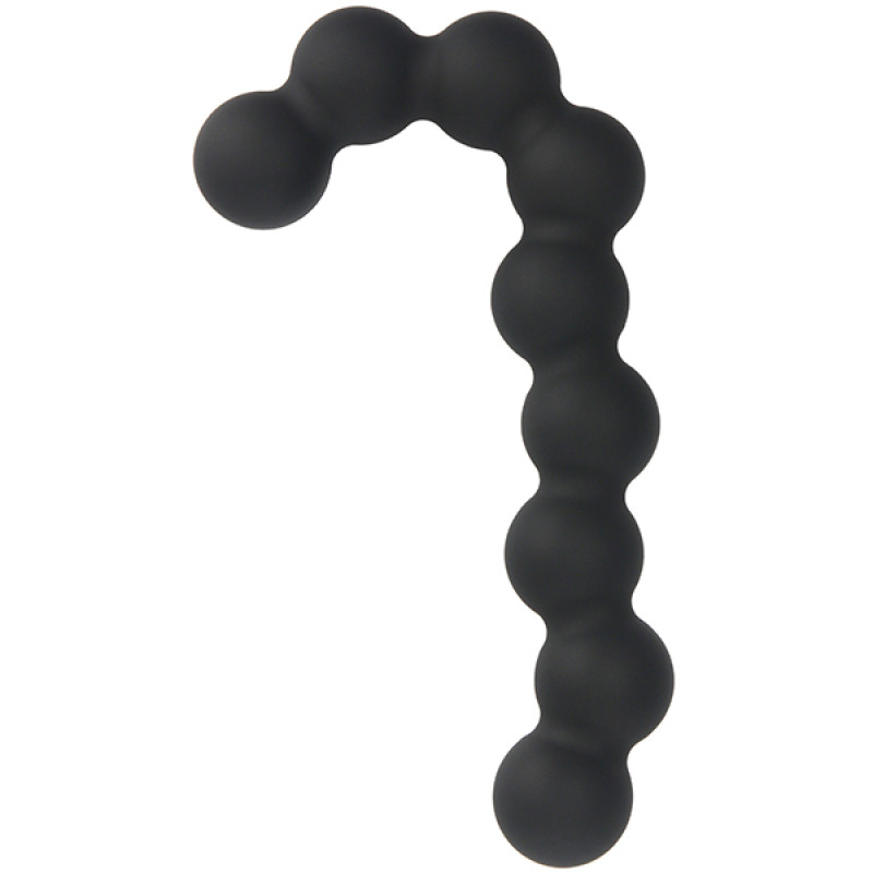 Анальные бусы Dreamtoys SEE YOU CANDY CANE ANAL BEADS Черные Анальные бусы Dreamtoys SEE YOU CANDY CANE ANAL BEADS Черные