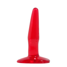 Анальная пробка Pipedream Basix Mini Butt Plug 11х2 см Красная