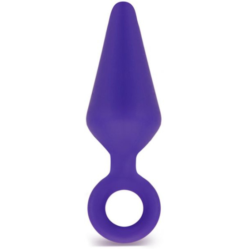 Анальная пробка Blush LUXE CANDY RIMMER LARGE Фиолетовая Анальная пробка Blush LUXE CANDY RIMMER LARGE Фиолетовая