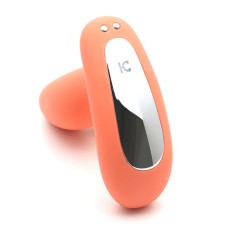 Массажер простаты 2-в-1 KisToy Gordon Оранжевый с пультом ДУ